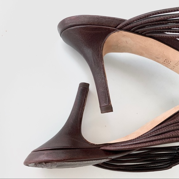 Rare Christian Dior John Galliano 2007 ‘Samouraï 1947’ Snake Bakelite Sandals - Picture 9 of 16